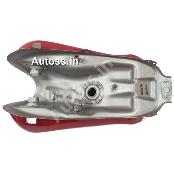 HERO I-SMART 110 BS4 Petrol Tank SILVER RED