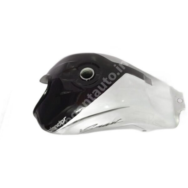 HERO I-SMART PETROL TANK SILVER and BLACK