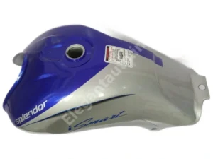 HERO I-SMART PETROL TANK SILVER and BLUE