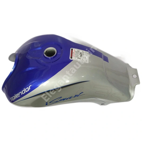 HERO I-SMART PETROL TANK SILVER and BLUE
