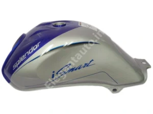 HERO I-SMART PETROL TANK SILVER and BLUE