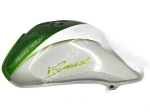HERO I-SMART Petrol Tank SILVER and GREEN