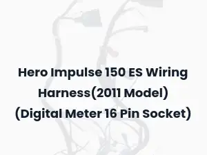 Hero Impulse 150 ES Wiring Harness(2011 Model) (Digital Meter 16 Pin Socket)