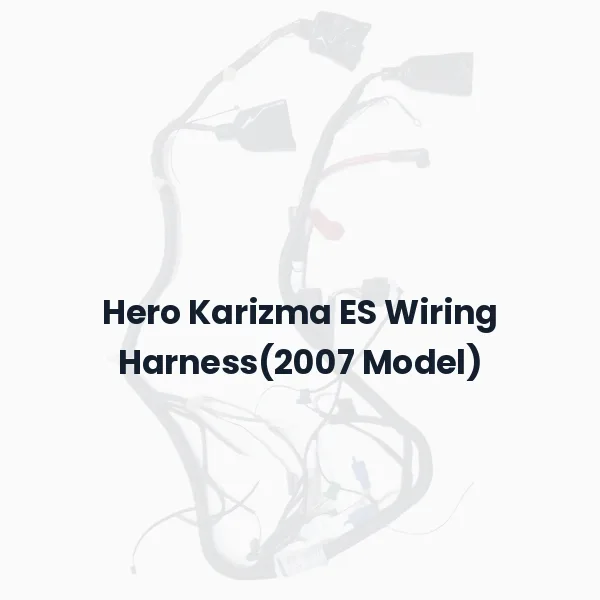 Hero Karizma ES Wiring Harness(2007 Model)