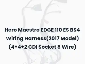 Hero Maestro EDGE 110 ES BS4 Wiring Harness(2017 Model) (4+4+2 CDI Socket 8 Wire)
