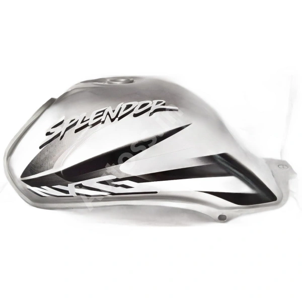 HERO NXG PETROL TANK SILVER