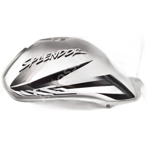 HERO NXG PETROL TANK SILVER