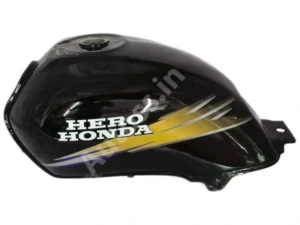 HERO Passion Old Model Petrol Tank BLACK and GOLDEN