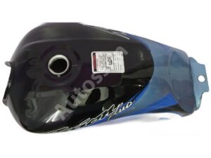 HERO PASSION PETROL TANK ALLOY WHEEL BLACK and BLUE