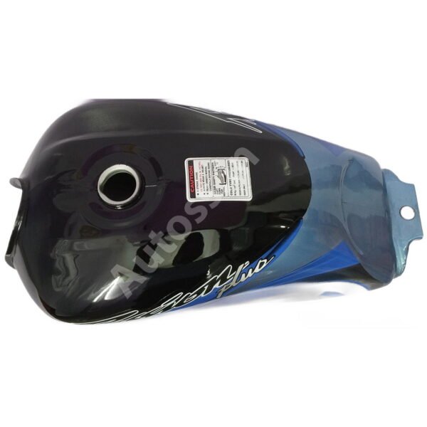 HERO PASSION PETROL TANK ALLOY WHEEL BLACK and BLUE