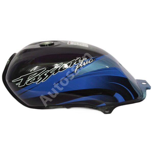 HERO PASSION PETROL TANK ALLOY WHEEL BLACK and BLUE