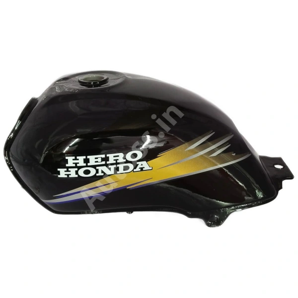 HERO Passion PETROL TANK Old Model BLACK and GOLDEN
