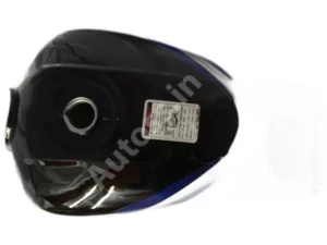HERO Passion Plus Alloy Wheel PETROL TANK BLACK and BLUE