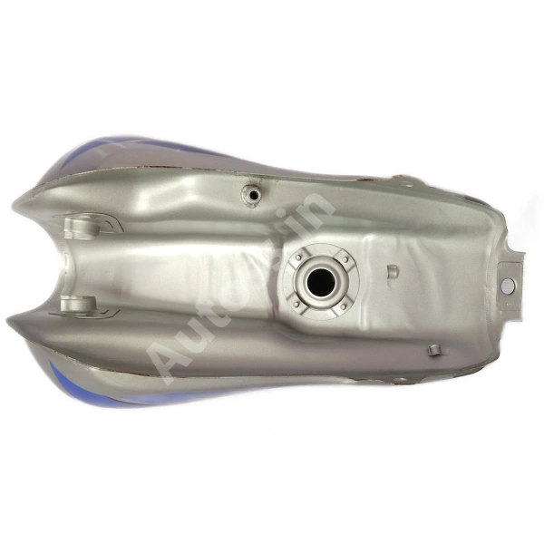 HERO Passion Plus Alloy Wheel PETROL TANK SILVER and BLUE