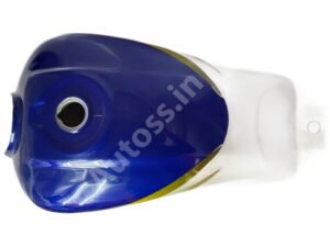 HERO Passion Plus Alloy Wheel Petrol Tank T,BLUE