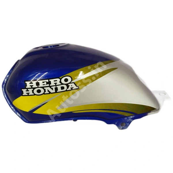 HERO Passion Plus Alloy WheelPETROL TANK T,BLUE