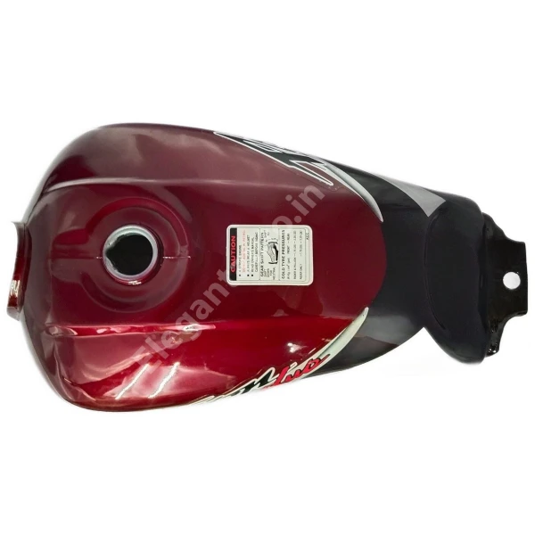 HERO Passion Plus Bike Petrol Tank Alloy Wheel WINE RED