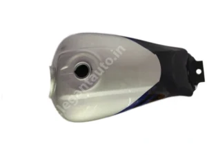 HERO Passion Plus Bike Petrol Tank SILVER and BLUE