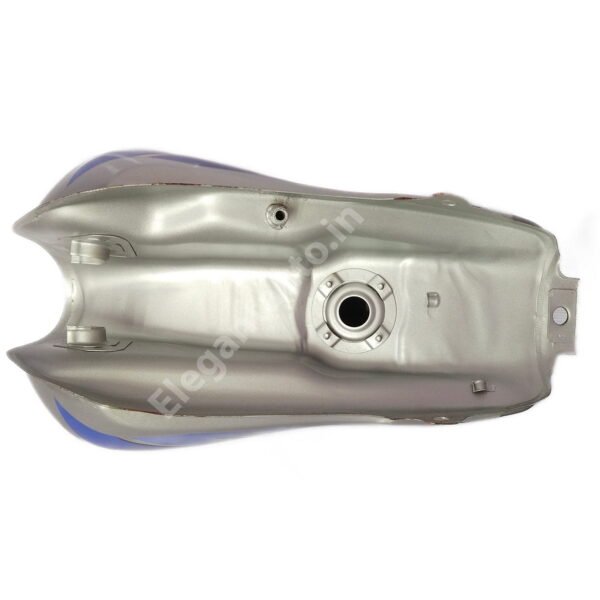 HERO Passion Plus Bike Petrol Tank SILVER and BLUE