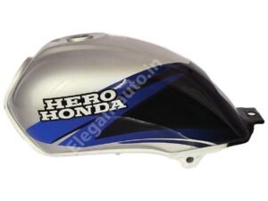 HERO Passion Plus Bike Petrol Tank SILVER and BLUE