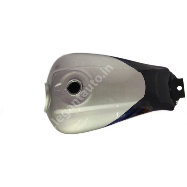 HERO Passion Plus PETROL TANK SILVER and BLUE