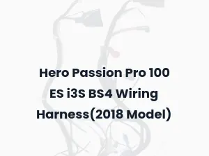 Hero Passion Pro 100 ES i3S BS4 Wiring Harness(2018 Model)