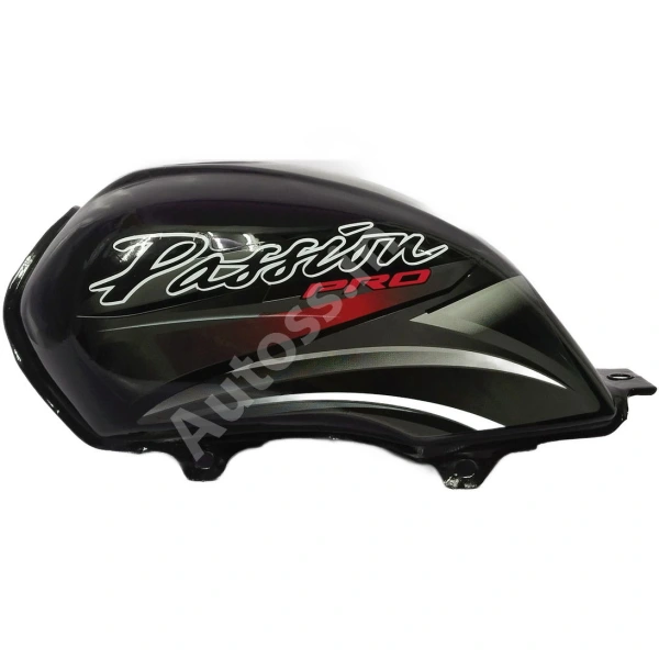 HERO PASSION PRO 2016 PETROL TANK BLACK and GREY