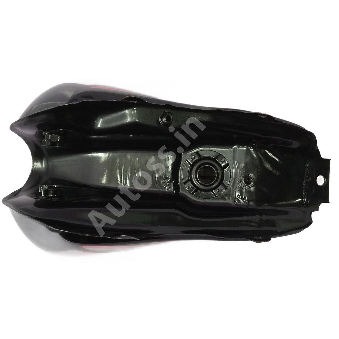 HERO PASSION PRO Bike Petrol Tank 2016 BLACK and RED