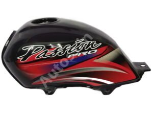 HERO PASSION PRO Bike Petrol Tank 2016 BLACK and RED