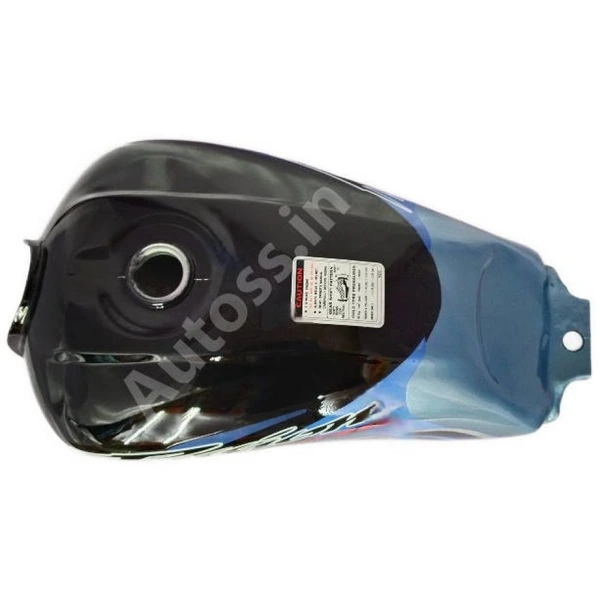 HERO Passion Pro PETROL TANK BLACK and BLUE