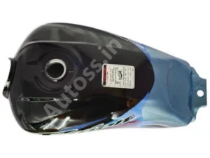 HERO Passion Pro Petrol Tank BLACK and BLUE