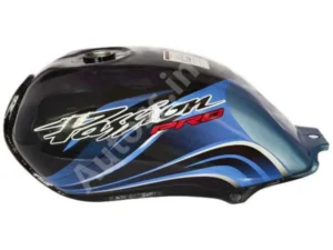 HERO Passion Pro PETROL TANK BLACK and BLUE