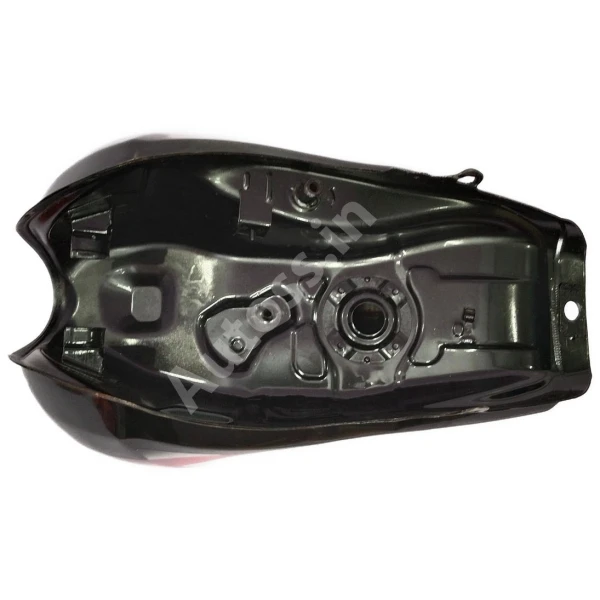 HERO PASSION PRO PETROL TANK BLACK and RED