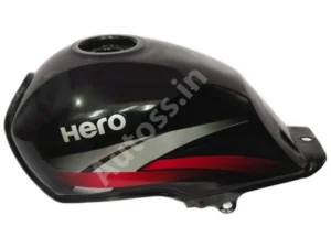 HERO PASSION PRO Petrol Tank BLACK and RED