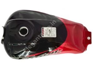 HERO Passion Pro PETROL TANK BLACK and RED