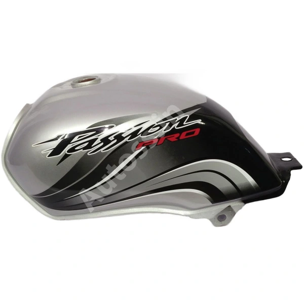 HERO PASSION PRO PETROL TANK SILVER