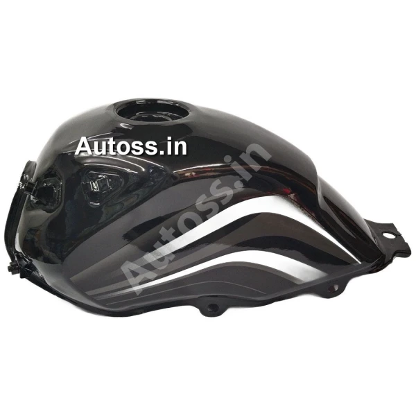 HERO PASSION X-PRO BS4 Petrol Tank BLACKN SILVER