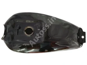 HERO Splender Petrol Tank BS6 (T-2) BLACK and Blue