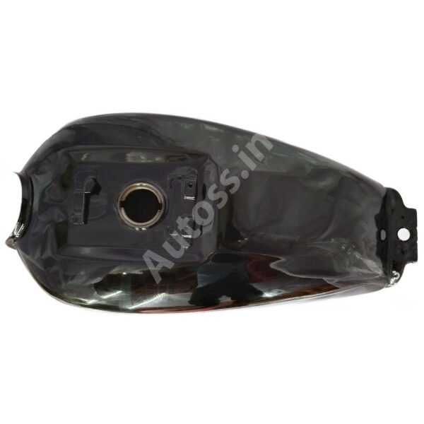 HERO Splender Petrol Tank BS6 (T-2) BLACK and Blue