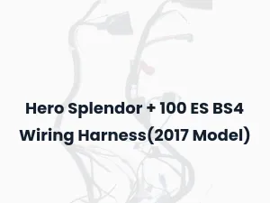 Hero Splendor + 100 ES BS4 Wiring Harness(2017 Model)