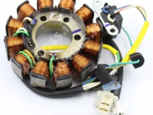 HERO SPLENDOR BS6 COIL PLATE ASSEMBLY (12 POLL) 2+2 FEMALE+1 PIN