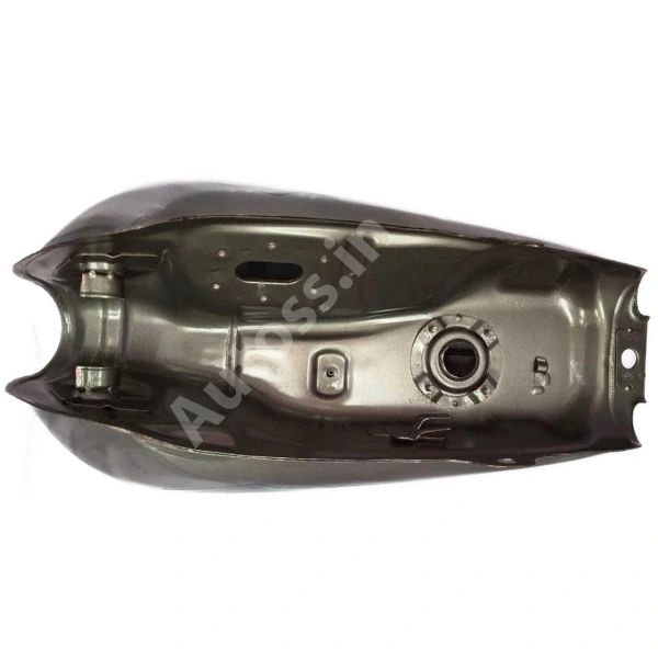 HERO Splendor BS6 Petrol Tank SILVER GREEN