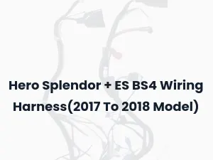 Hero Splendor + ES BS4 Wiring Harness(2017 To 2018 Model)