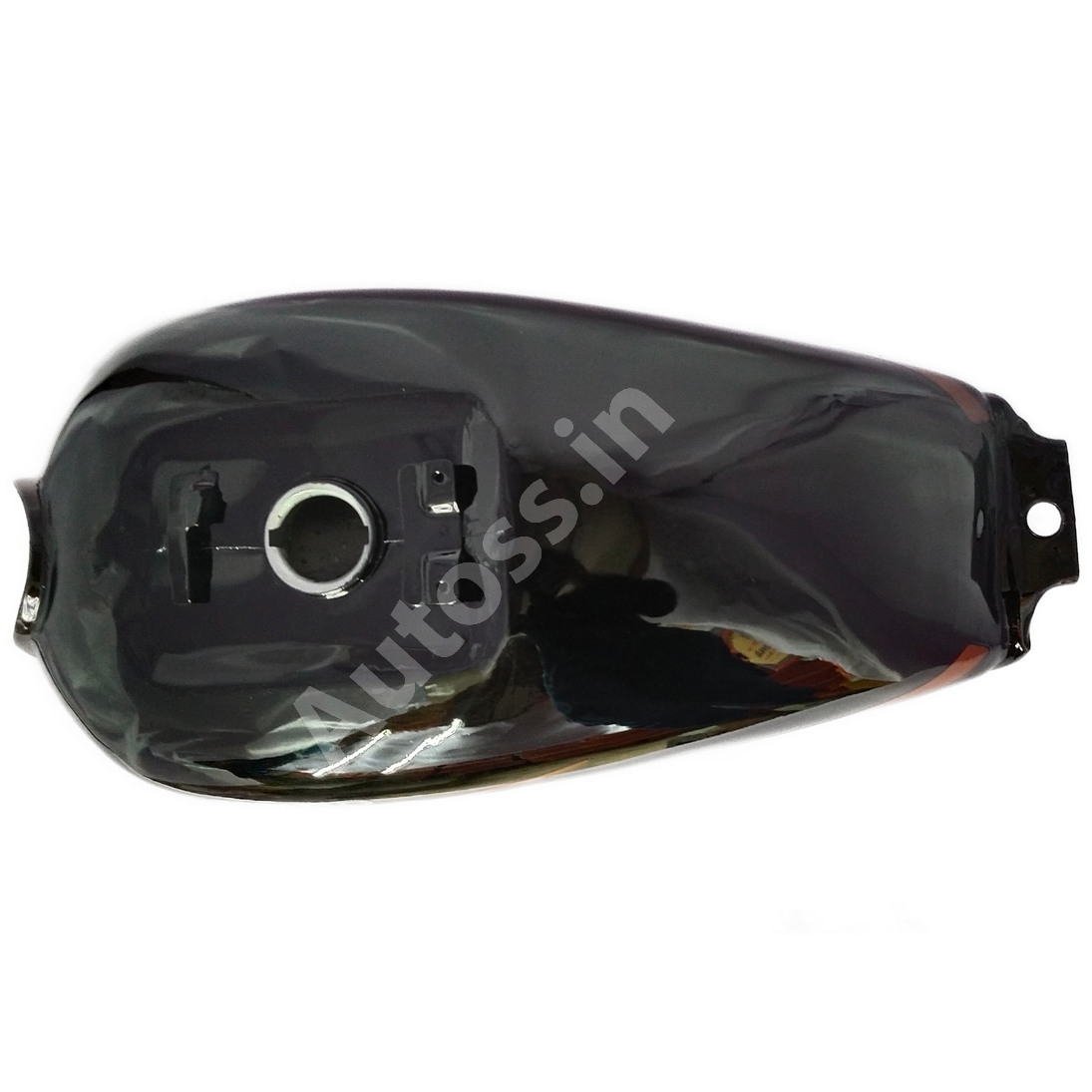 HERO Splendor New Model Petrol Tank BLACK and ORANGE