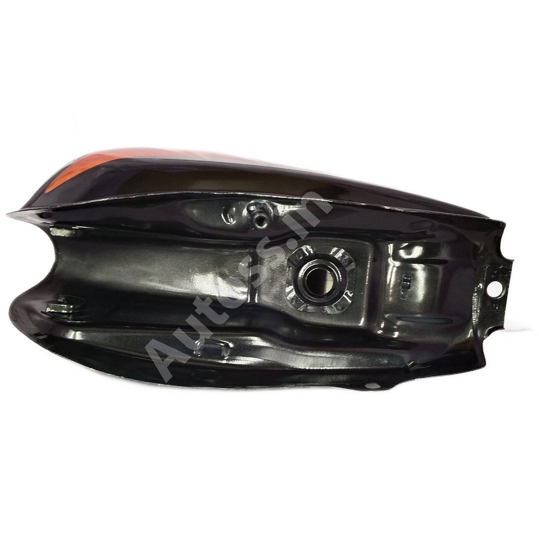 HERO Splendor New Model Petrol Tank BLACK and ORANGE