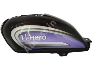 HERO SPLENDOR Petrol Tank BS6 BLACK and BLUE