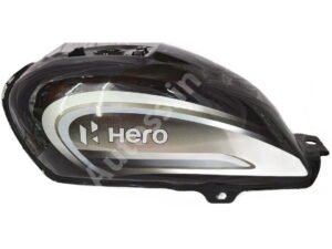 HERO SPLENDOR Petrol Tank BS6 BLACK and GREY