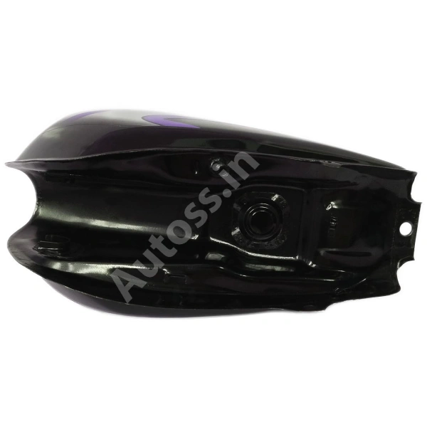 HERO Splendor Plus Alloy Wheel Petrol Tank BLACK and PURPLE