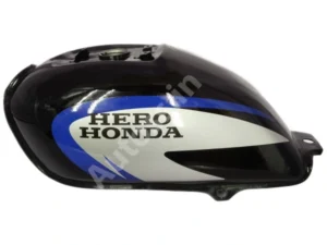 HERO Splendor Plus Bike Petrol Tank BLACK and BLUE