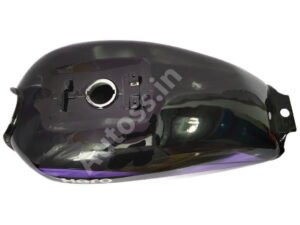 HERO Splendor Plus PETROL TANK Alloy Wheel BLACK and PURPLE